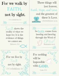 Bible Verse Cards