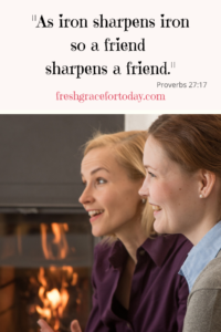 Women, Fireplace, Guiding Word