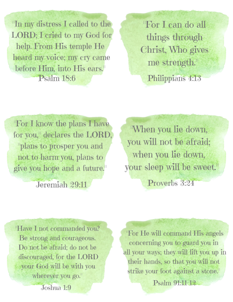 Bible Verse Cards - Fresh Grace for Today | Free Christian Resources