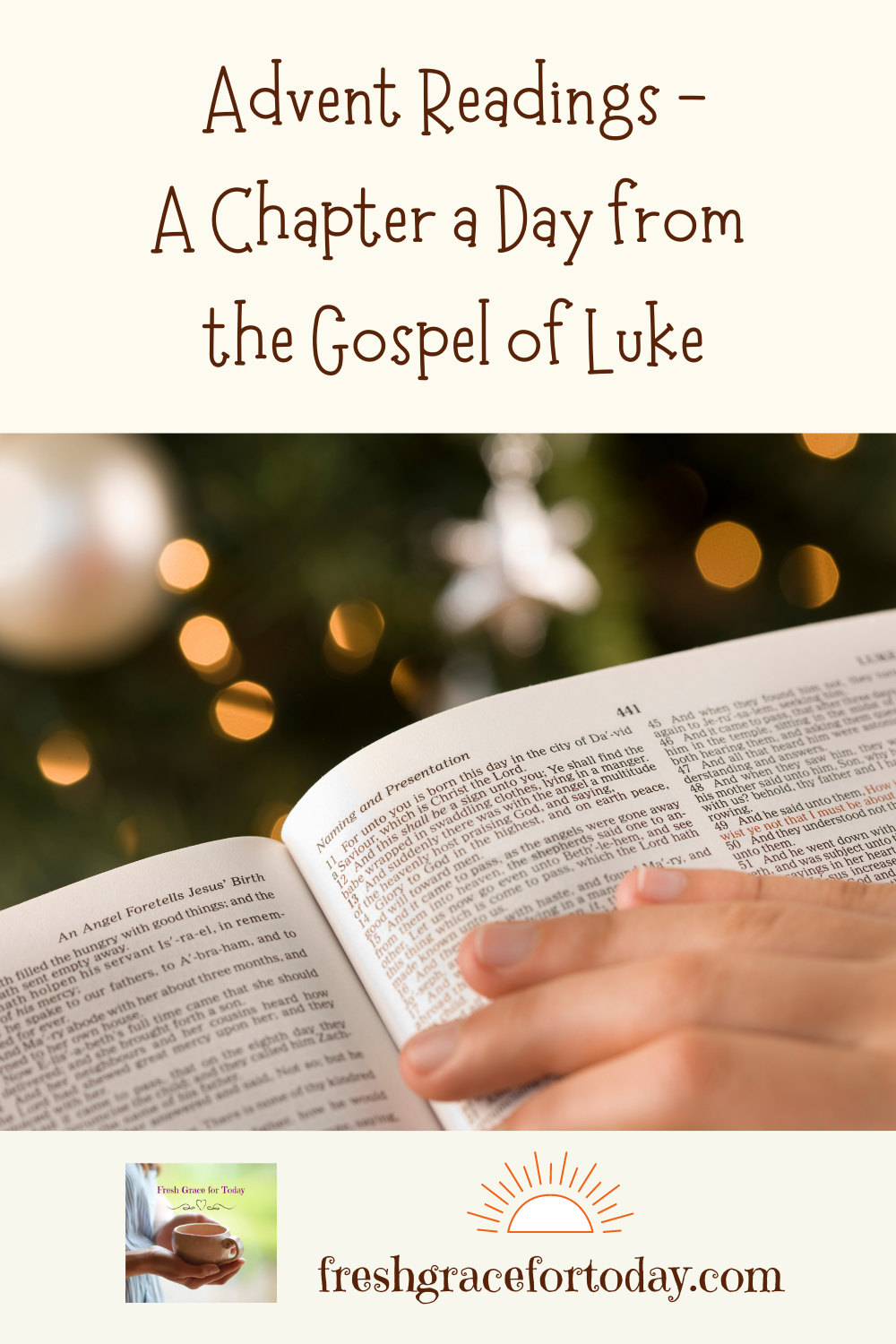 Advent Readings - a Chapter a day from the Gospel of Luke