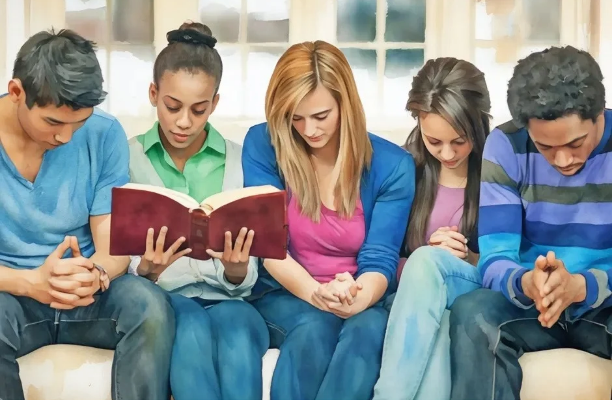 Powerful Prayers for our Teenagers - With Printable Scripture Graphics