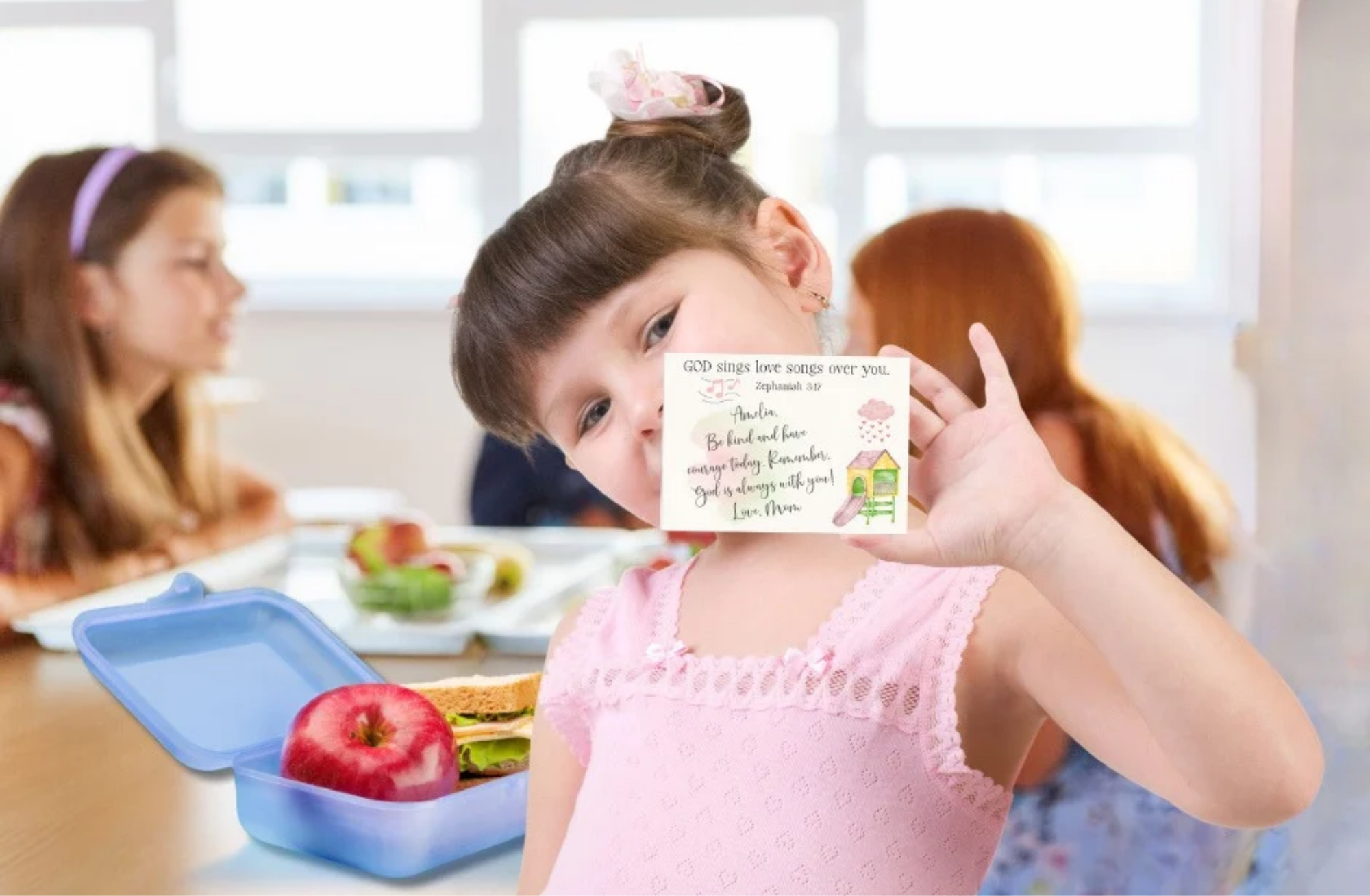 48 Scripture Lunch Box Notes for Young Children