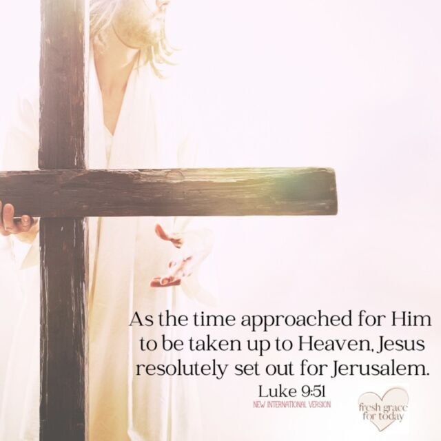 I have been prayerfully focused on Jesus' determination to seek and save the lost. As I created this graphic, I remembered reading somewhere that Jesus set His face like flint and I found this prophecy in Isaiah 50:4-10 (NIV).I will share it here.

I am overwhelmed by our Heavenly Father's incredible love for us all and His steadfast determination to save us from hell and the enemy's clutches. 

I pray for Him to give us a fervent determination to live our lives for Him. Less of us, more of Him ... 🙏💕

I pray this blesses you today,
Blessings, Donna 🩷

4 The Sovereign Lord has given me a well-instructed tongue,
 to know the word that sustains the weary.
He wakens me morning by morning,
 wakens my ear to listen like one being instructed.
5 The Sovereign Lord has opened my ears;
 I have not been rebellious,
 I have not turned away.
6 I offered my back to those who beat me,
 my cheeks to those who pulled out my beard;
I did not hide my face
  from mocking and spitting.
7 Because the Sovereign Lord helps me,
 I will not be disgraced.
Therefore have I set my face like flint,
 and I know I will not be put to shame.
8 He who vindicates me is near.
 Who then will bring charges against me?
 Let us face each other!
Who is my accuser?
 Let him confront me!
9 It is the Sovereign Lord who helps me.
 Who will condemn me?
They will all wear out like a garment;
 the moths will eat them up.
10 Who among you fears the Lord
  and obeys the word of his servant?
Let the one who walks in the dark,
 who has no light,
trust in the name of the Lord
  and rely on their God.

Isaiah 50:4-10 NIV